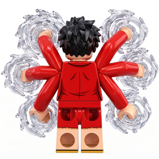 Luffy (Whole Cake Island) Custom One Piece Anime Minifigure