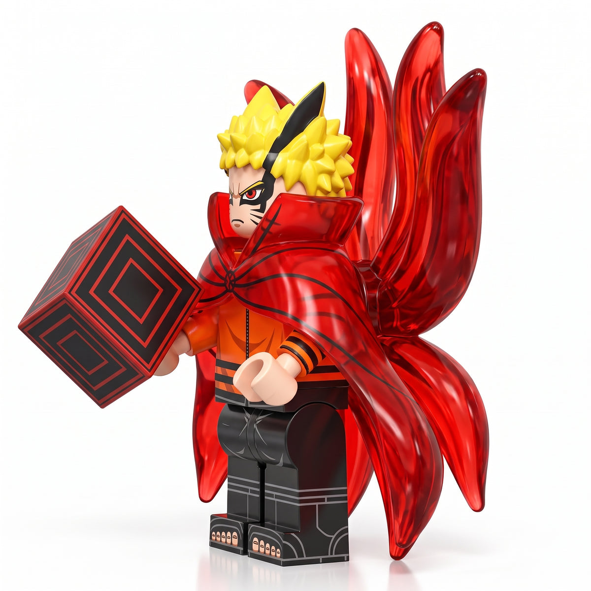 Naruto Uzumaki (Baryon Mode) Custom Naruto Anime Minifigure