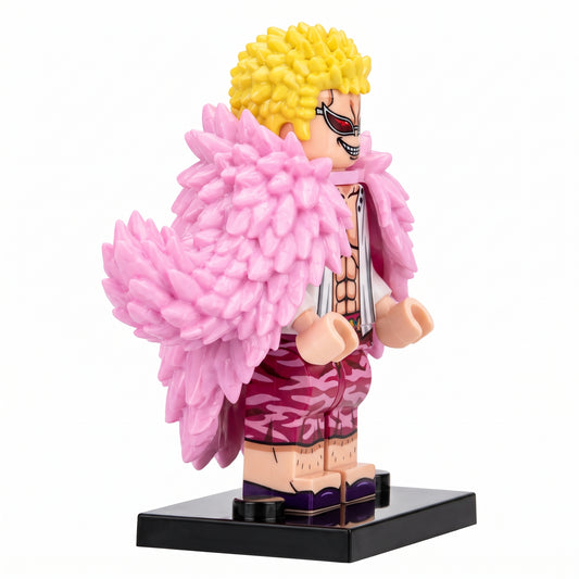 Donquixote Doflamingo Custom One Piece Anime Minifigure