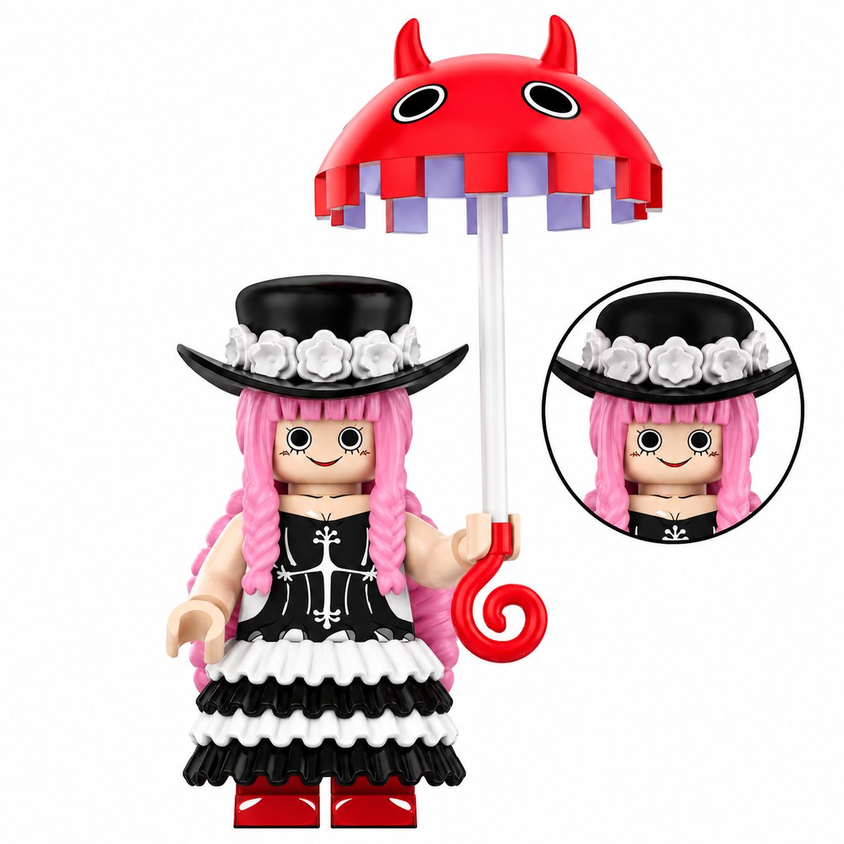 Perona Custom One Piece Anime Minifigure