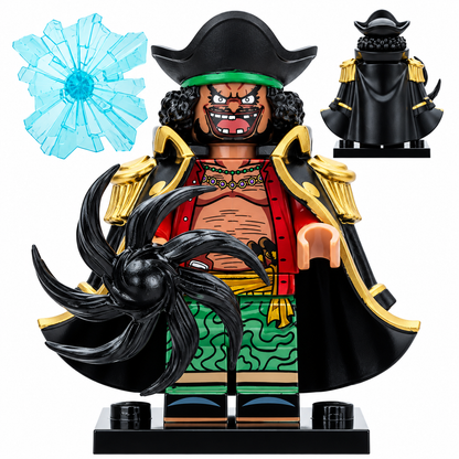 Blackbeard (Marshall D. Teach) Custom One Piece Anime Minifigure