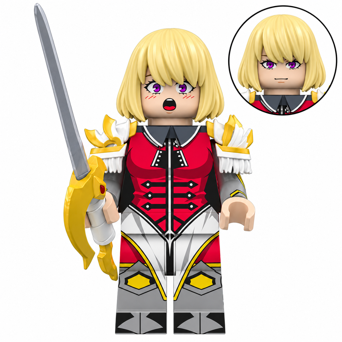 Cha Hae-In Custom Solo Leveling Minifigure