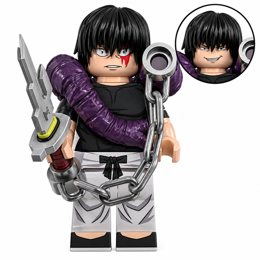 Toji Fushiguro Custom Jujutsu Kaisen Anime Minifigure