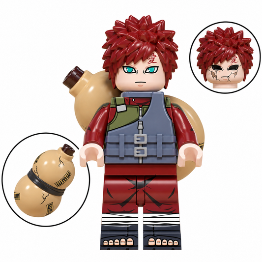 Gaara Custom Naruto Anime Minifigure