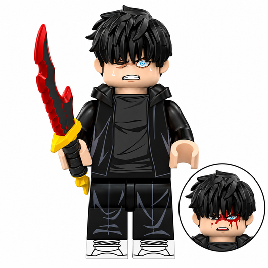 Sung Jin-Woo Custom Solo Leveling Minifigure