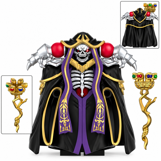 Ainz Ooal Gown Custom Overlord Anime Minifigure