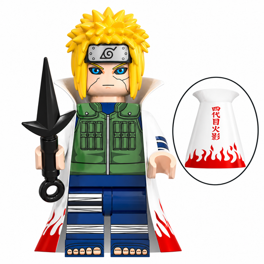 Minato Namikaze Custom Naruto Anime Minifigure