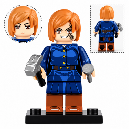 Nobara Kugisaki Custom Jujutsu Kaisen Anime Minifigure