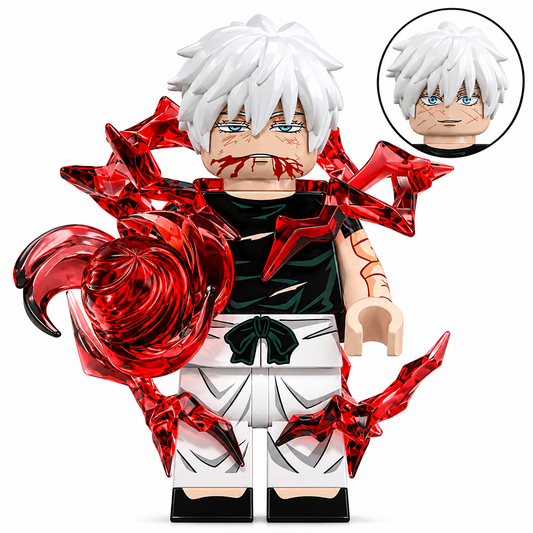 Satoru Gojo (Finale Fight) Custom Jujutsu Kaisen Anime Minifigure