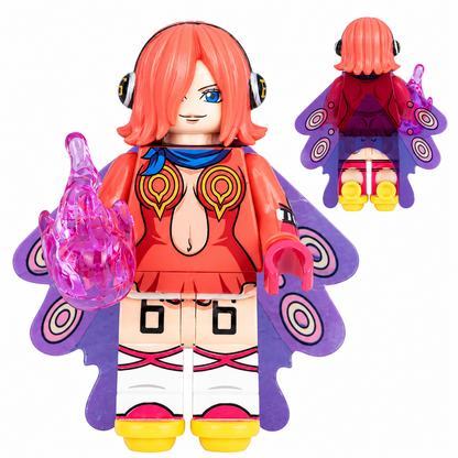 Vinsmoke Reiju Custom One Piece Anime Minifigure