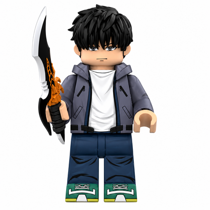 Sung Jin-Woo Custom Solo Leveling Minifigure
