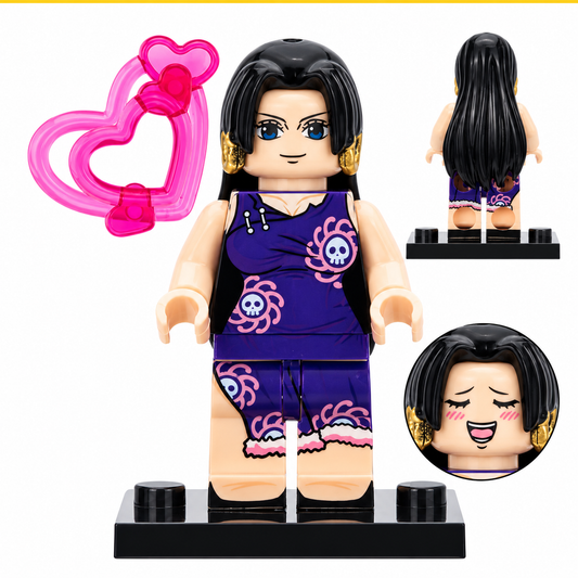 Boa Hancock Custom One Piece Anime Minifigure