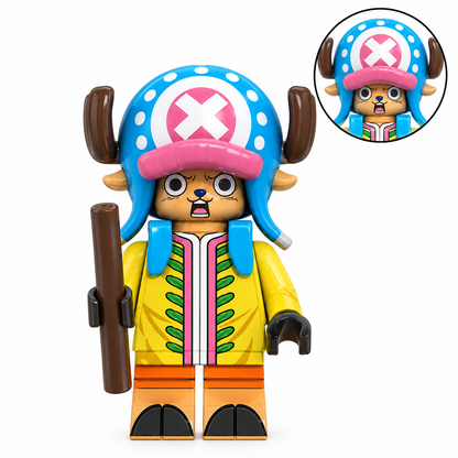 Tony Tony Chopper Custom One Piece Anime Minifigure