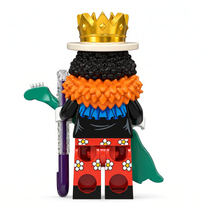 Brook Custom One Piece Anime Minifigure