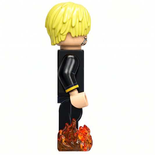 Sanji Custom One Piece Anime Minifigure