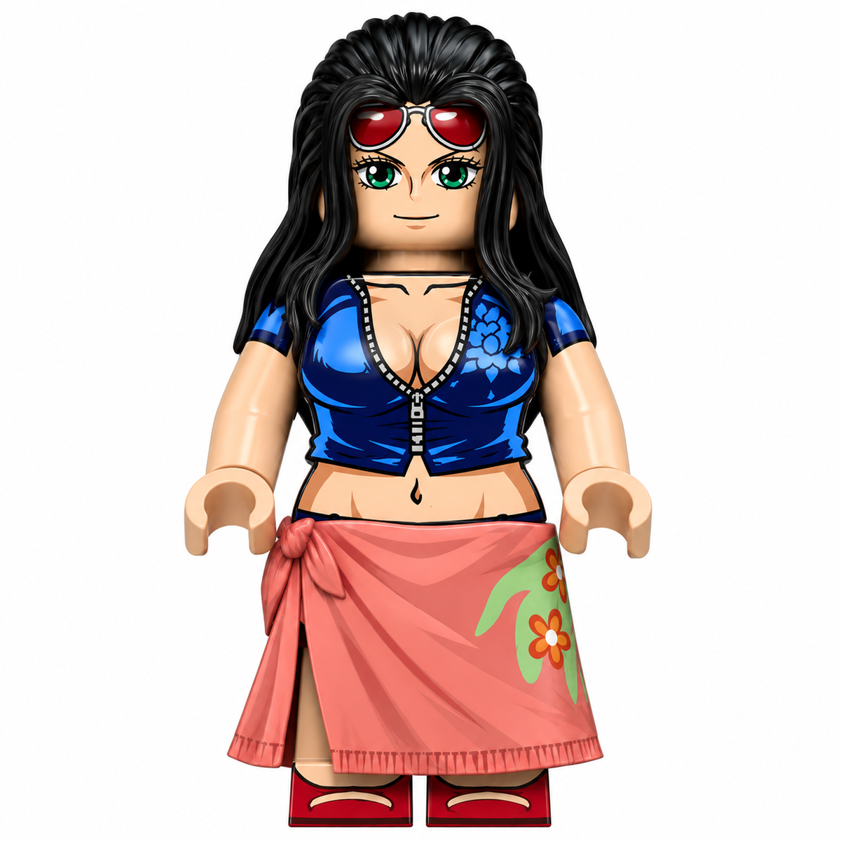Nico Robin Custom One Piece Anime Minifigure