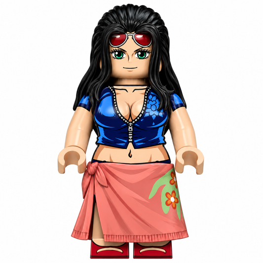 Nico Robin Custom One Piece Anime Minifigure
