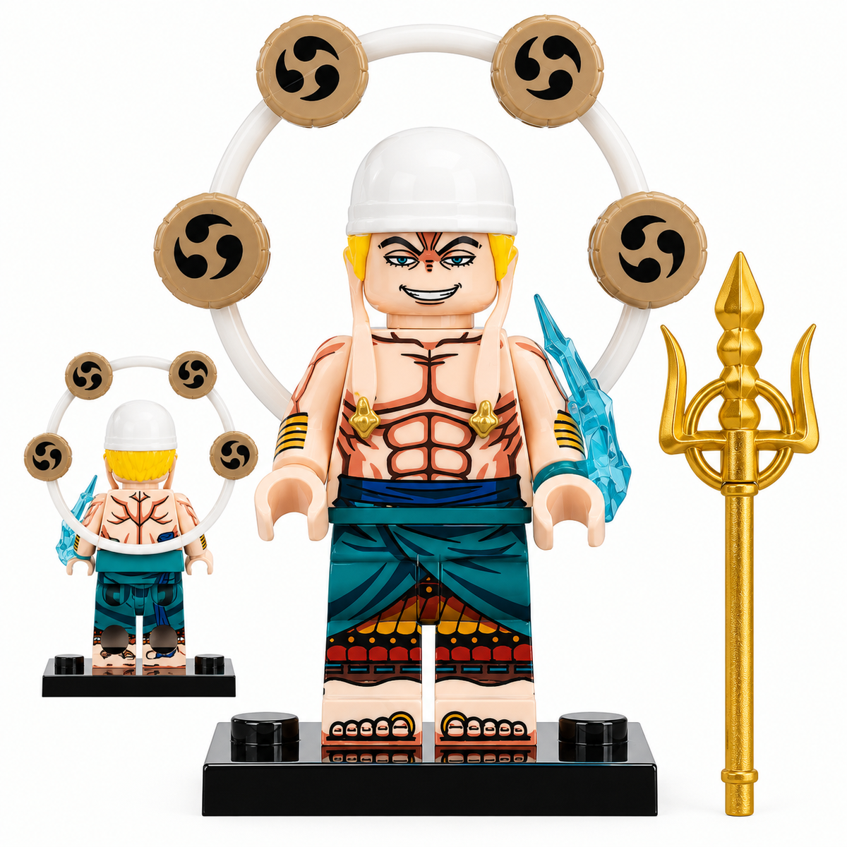 Enel Custom One Piece Anime Minifigure