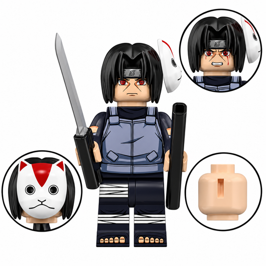 Itachi Uchiha (ANBU) Custom Naruto Anime Minifigure
