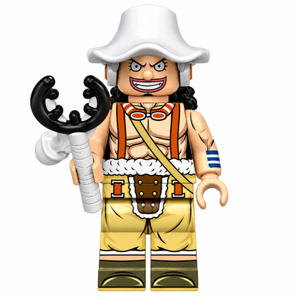 Usopp Custom One Piece Anime Minifigure