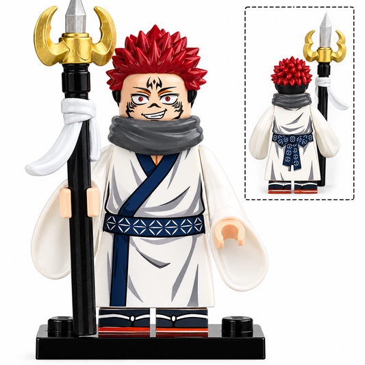 Ryomen Sukuna Custom Jujutsu Kaisen Anime Minifigure