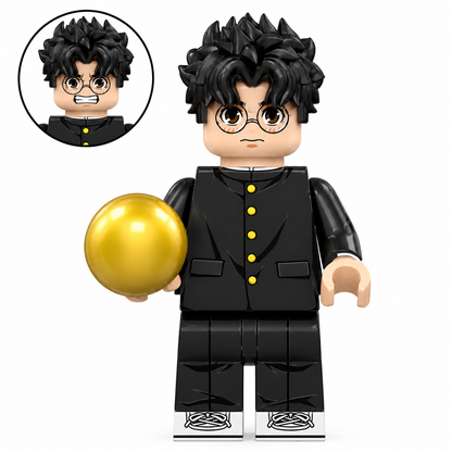 Ken Takakura (Okarun) Custom Dandadan Anime Minifigure