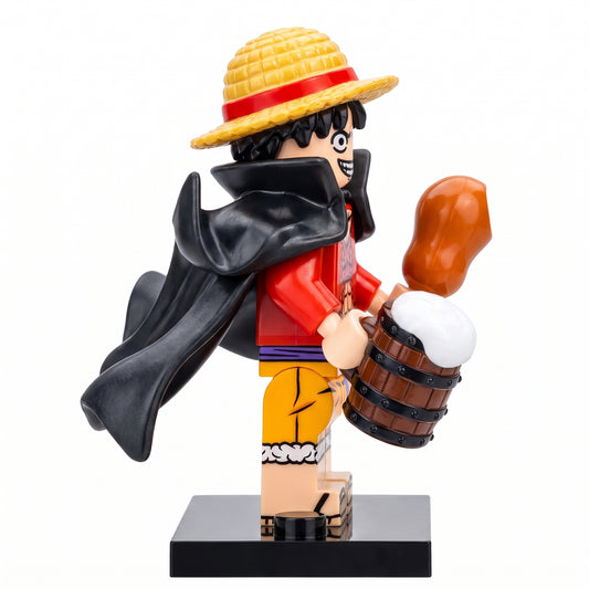 Luffy Custom One Piece Anime Minifigure